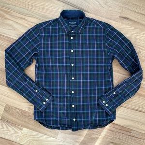 HACKETT London Boys plaid button down collared shirt, boys size 11-12 yrs